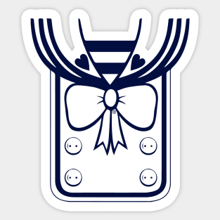 Mighty Boosh Inspired Future Sailor mk1 Sticker